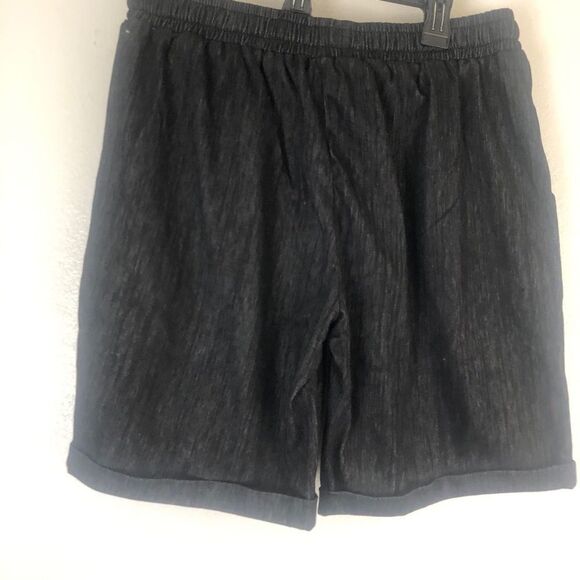 How’on Elastic Waist Cotton Shorts with Drawstring - Picture 3 of 5